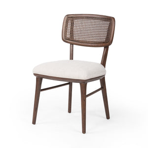 Beacon Dining Chair In Hockney Linen