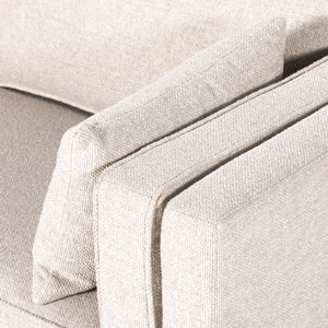 Lawrence Sofa In 87" In Nova Taupe