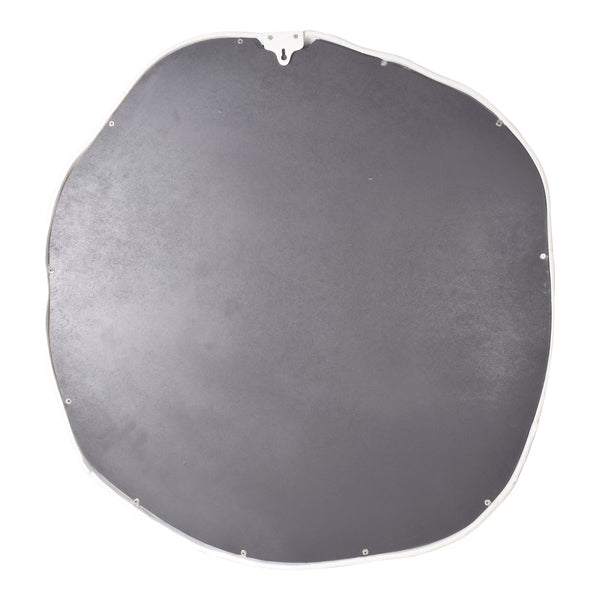 Moe's Foundry Large White Wall Mirror