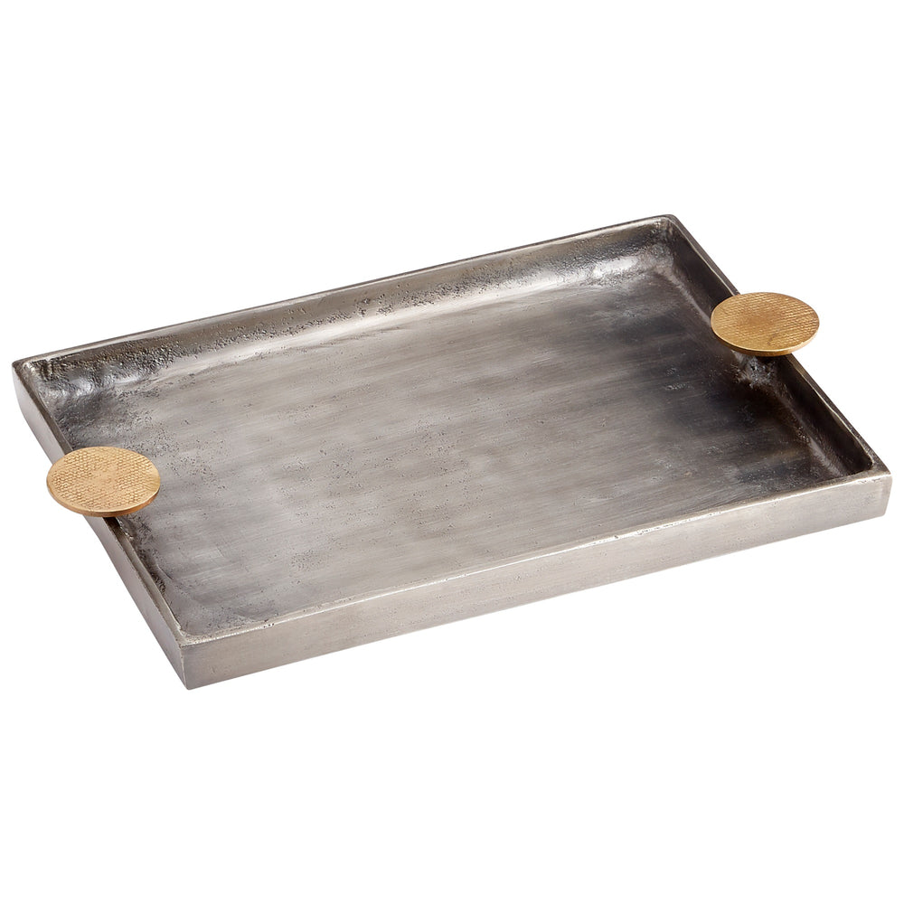 Obscura Tray in Silver and Gold