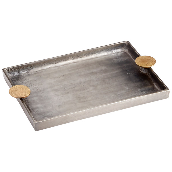 Obscura Tray in Silver and Gold