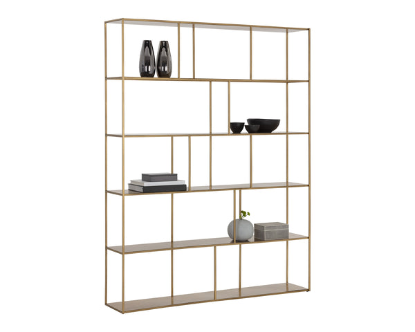 Eiffel Bookcase - Extra Large - Antique Brass