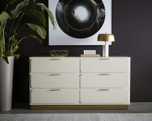 JENKINS DRESSER - HIGH GLOSS CREAM