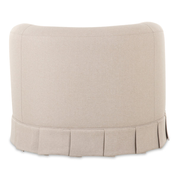 Moe's Maren Swivel Chair in Beige