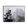 Half Dome From Glacier Point By Getty In Bl