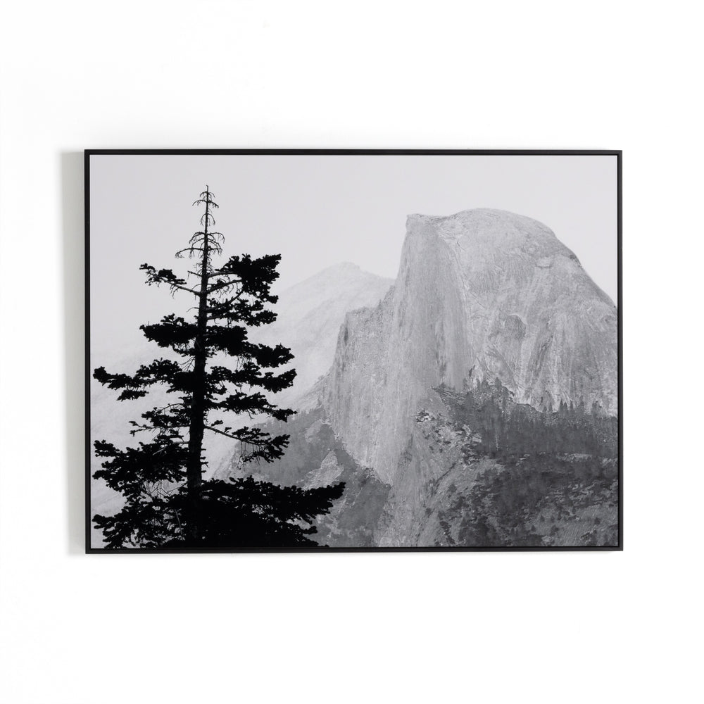 Half Dome From Glacier Point By Getty In Bl