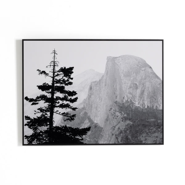 Half Dome From Glacier Point By Getty In Bl