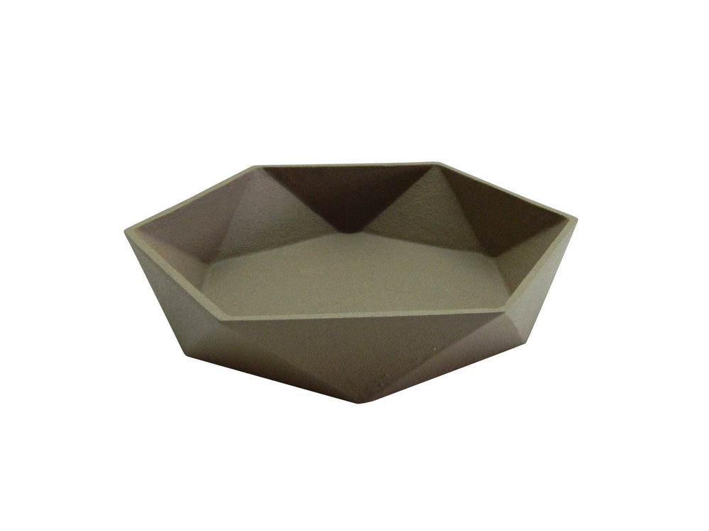 Aluminum Bowl Medium Brown Finish
