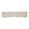 Fraser 3 Piece Modular Sectional in Off White
