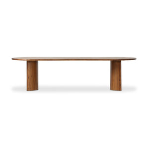 Paden Dining Table - Seasoned Brown Acacia