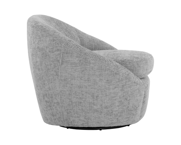 BLISS SWIVEL LOUNGE CHAIR - HUSKY GREY
