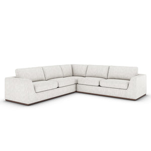 Colt 3 Pc Sectional In Merino Cotton