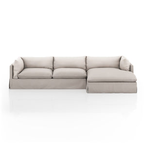 Habitat 2Pc Raf Sectional In 133'' In Moon