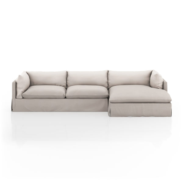 Habitat 2Pc Raf Sectional In 133'' In Moon