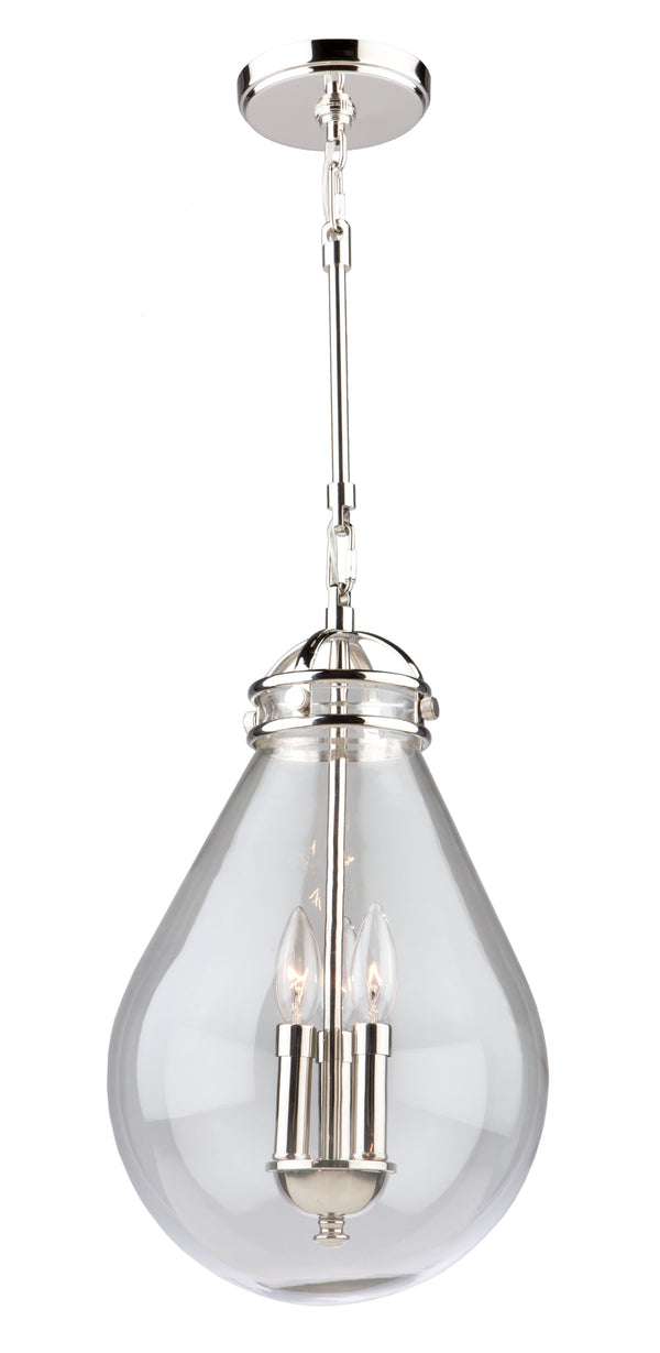 Alexandria AC11282PN Pendant in Polished Nickel