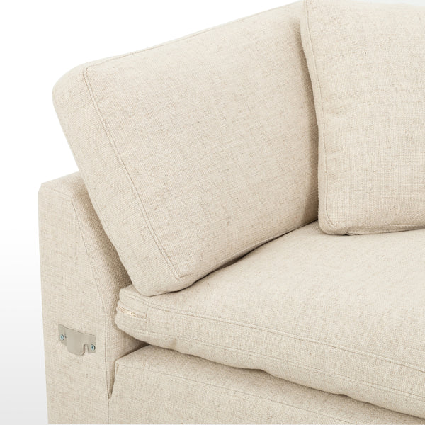 Plume 2 Pc Sectional-136"-Raf Chaise-Tc