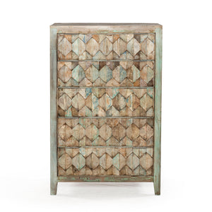 Ibiza Tall Chest 5 Drawer