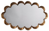 Scalloped Steel Wall Mirror