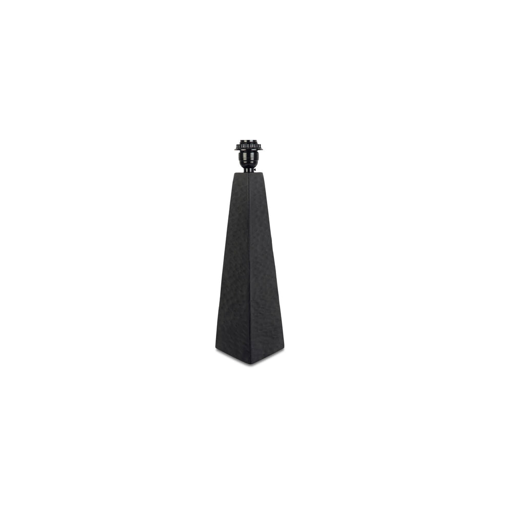 Moe's Dorsey Table Lamp in Black with Brown Shade