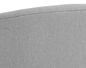 GRIMALDI SWIVEL ARMCHAIR - LIV DOVE