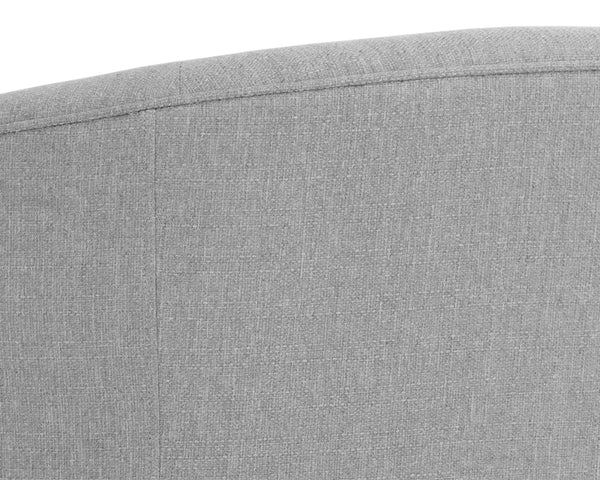 GRIMALDI SWIVEL ARMCHAIR - LIV DOVE