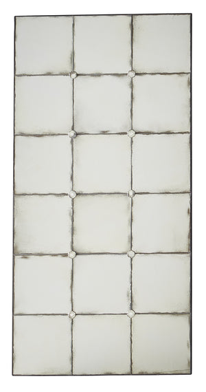 Aces Small Rectangular Mirror