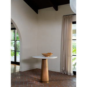 Moe's Sage Cafe Table Cosmos Marble