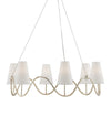 Kadir Chandelier In Silver Granello