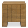 Moe's Gia Nightstand in Brown Oak Finish