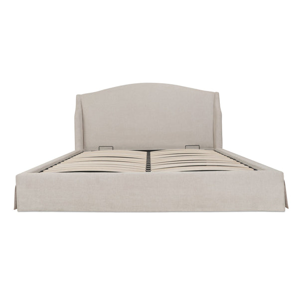 Moe's Weston King Storage Bed with Slipcover