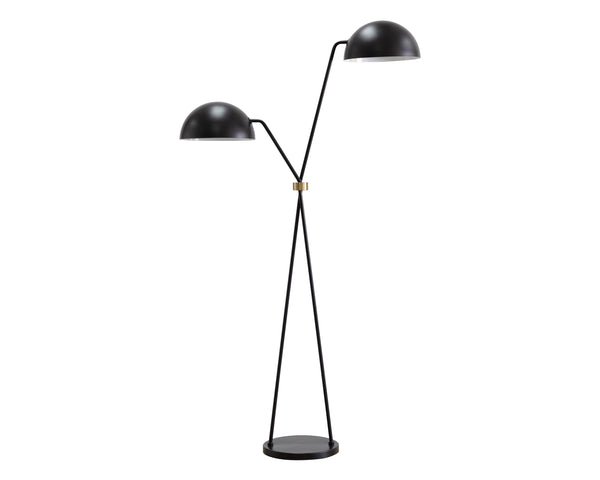 FAVEN FLOOR LAMP - BLACK