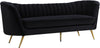 Josefina Sofa In Black Velvet