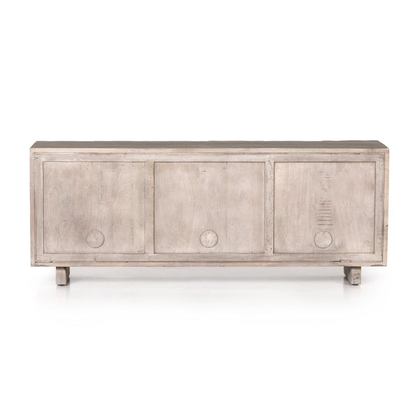Rivka Media Console In Aged Grey