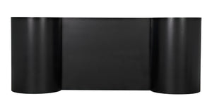 Concierge Desk, Black Steel