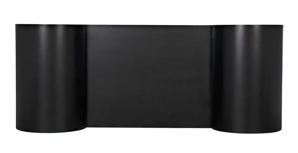 Concierge Desk, Black Steel
