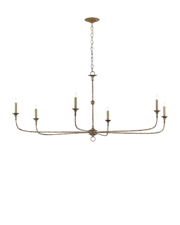 Nottaway Bronze Large Chandelier In Pyrite Bronze
