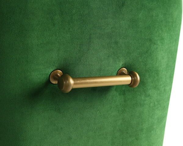 Beatrix Green Velvet Side Chair