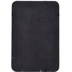 Croften Black Vanity Mirror