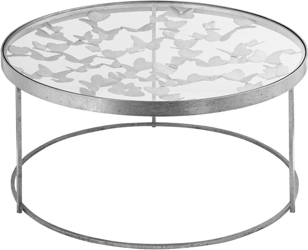 Cristina Coffee Table In Silver