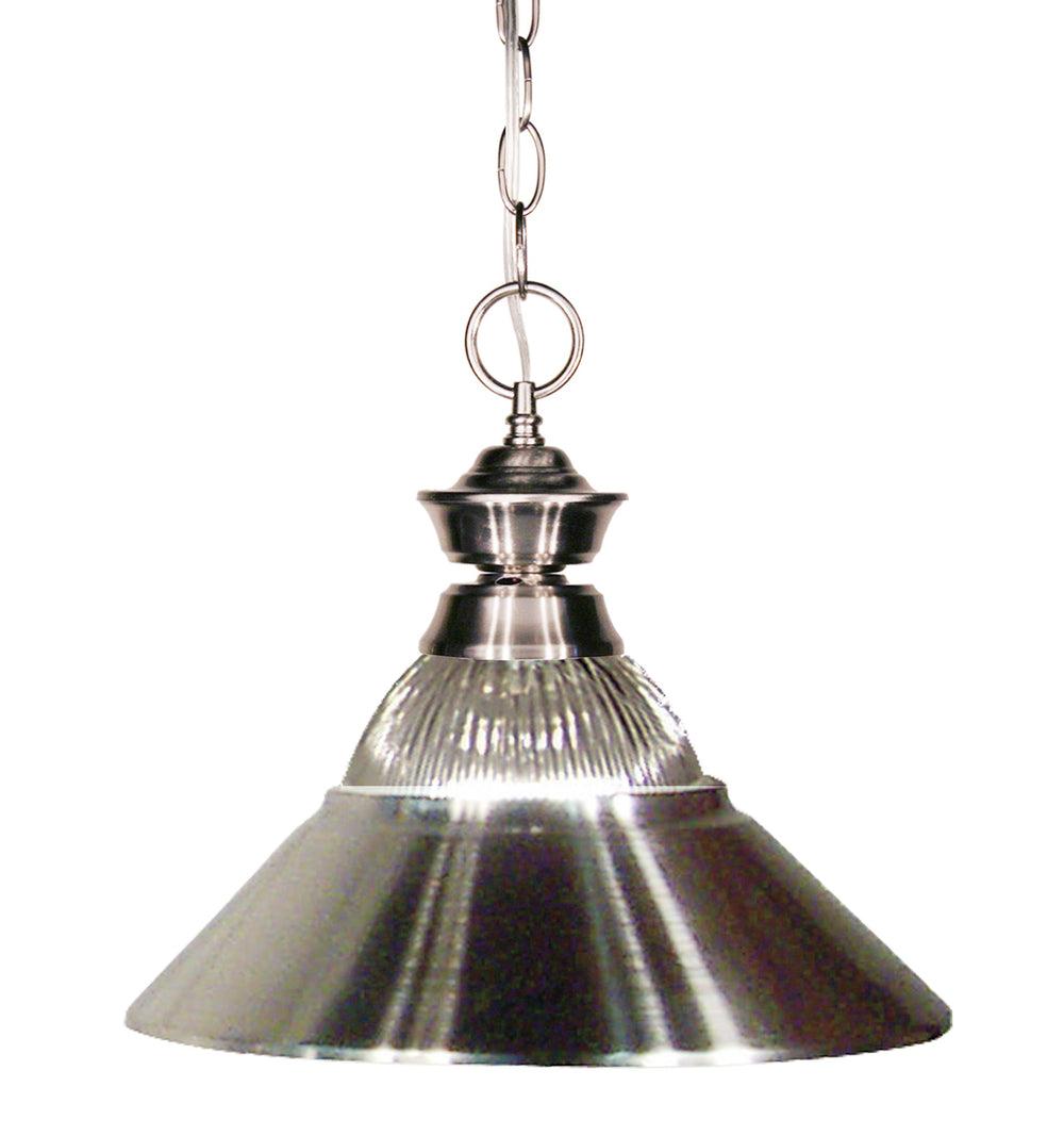 Pendant Lights 1 Light Pendant in Brushed Nickel Finish