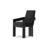 Roxy Dining Armchair In Gibson Black