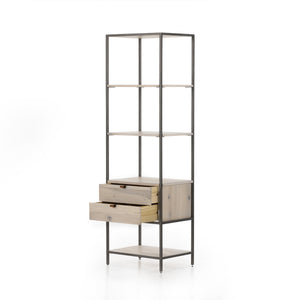 Trey Bookshelf In Dove Poplar
