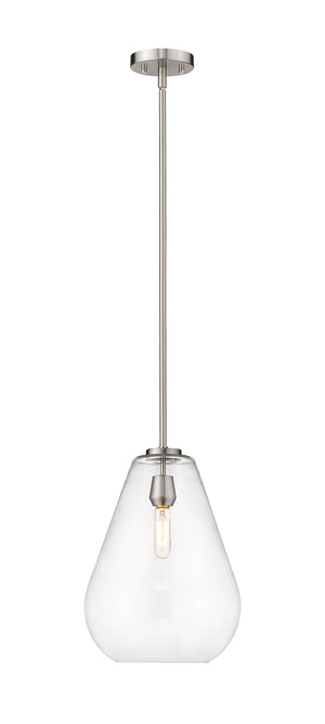 Ayra 1 Light Pendant in Brushed Nickel Finish