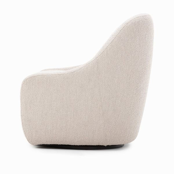 Levi Swivel Chair In Knoll Sand