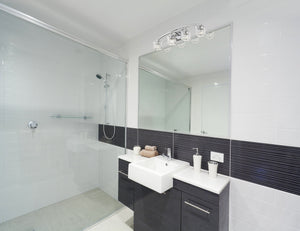 Zaid 4 Light Vanity in Chrome Finish