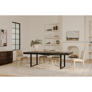 Moe's Monte Dining Chair Beige - Set of Two