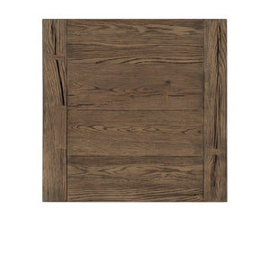Troy Solid Wood Square End Table - Suede Brown