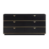 Julieta Black 6 Drawer Dresser