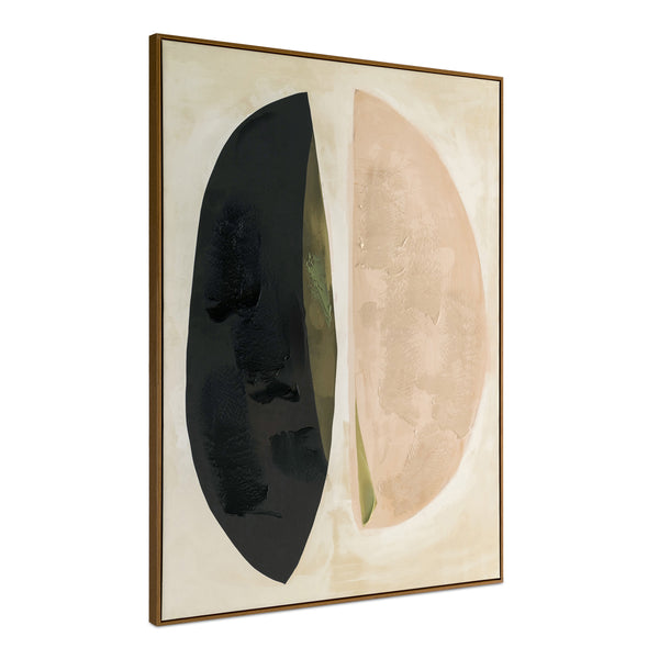 Sage Framed Painting with Solid Wood Frame