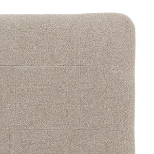 Adalynne Upholstered Square Ottoman in Buttermilk